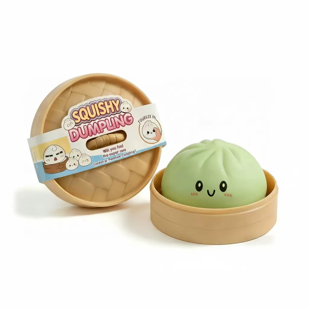 The Viral Mystery Dumplings Sensory Squishy Stress Relief Toy with Box Blind Box