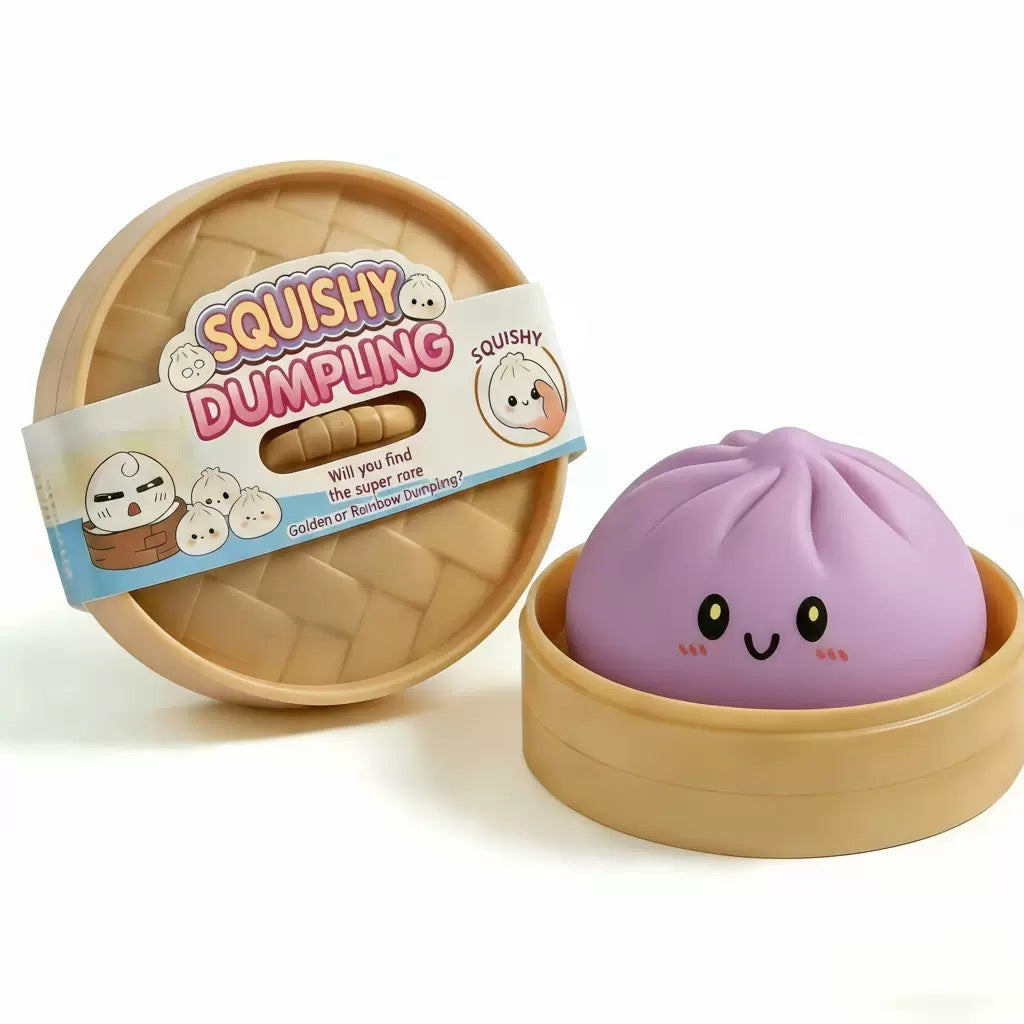 The Viral Mystery Dumplings Sensory Squishy Stress Relief Toy with Box Blind Box