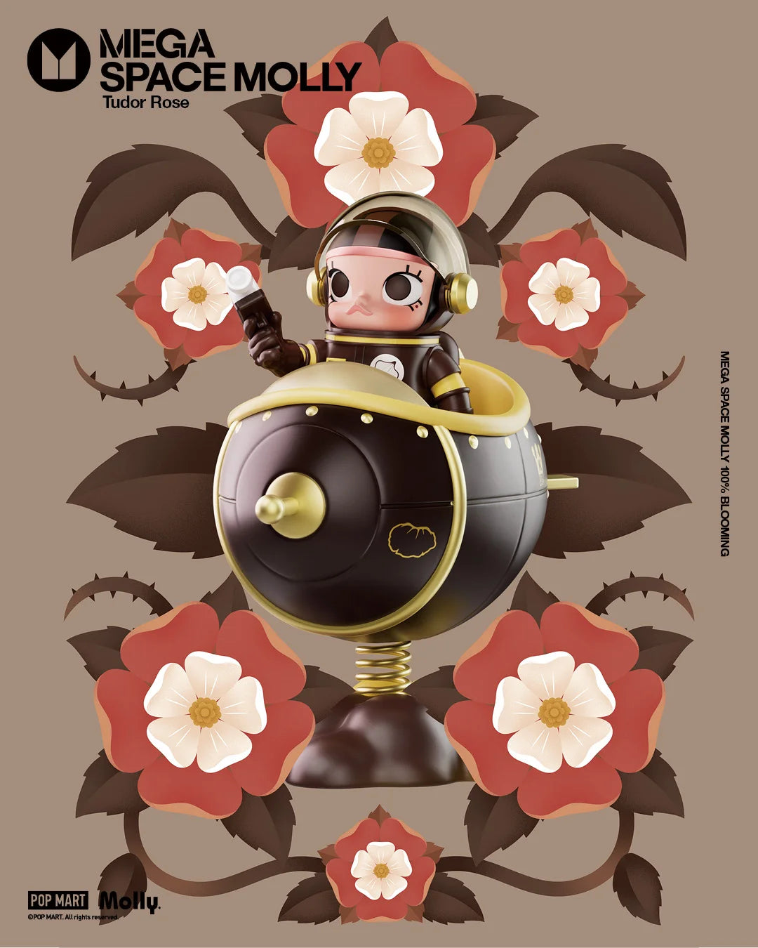MEGA SPACE MOLLY BLOOMING SERIES 100%
