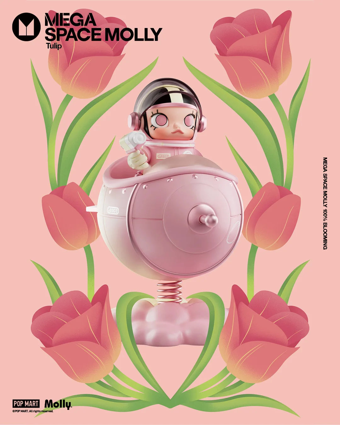 MEGA SPACE MOLLY BLOOMING SERIES 100%