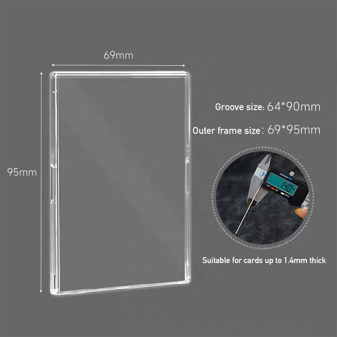 (10 PCS) Ultra Pro Mini Snap Card Holder / Pokemon  / Yu-Gi-Oh! TCG /Sports cards