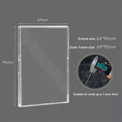 (10 PCS) Ultra Pro Mini Snap Card Holder / Pokemon  / Yu-Gi-Oh! TCG /Sports cards