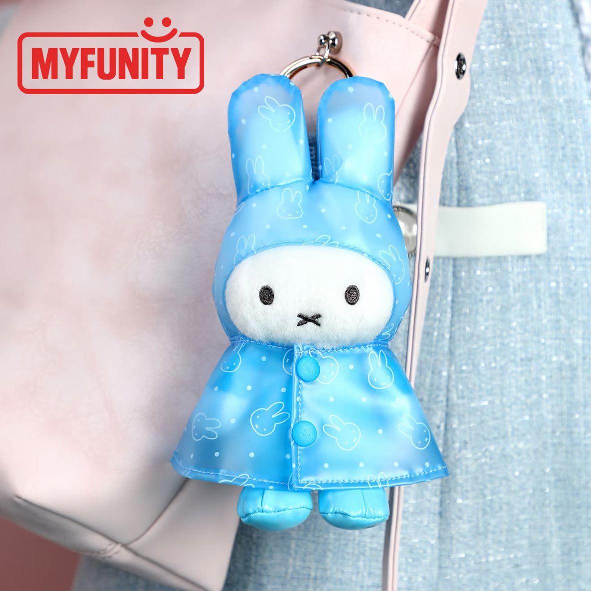 VIPO x Miffy Raincoat Keychain Blind Box – Pre-order | Estimated Delivery Mid-September