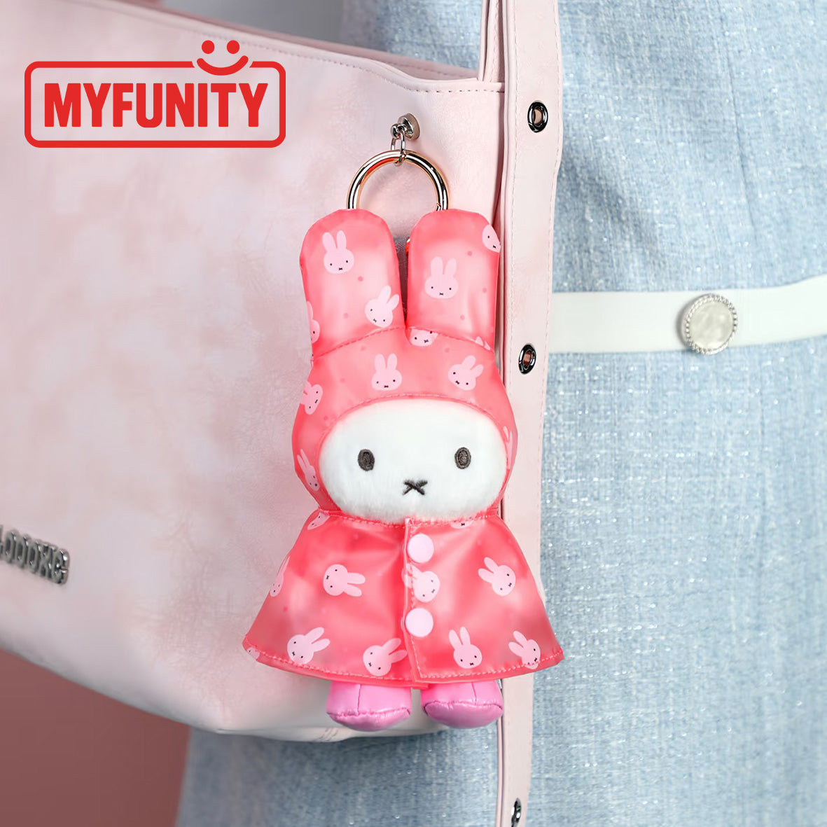 VIPO x Miffy Raincoat Keychain Blind Box – Pre-order | Estimated Delivery Mid-September