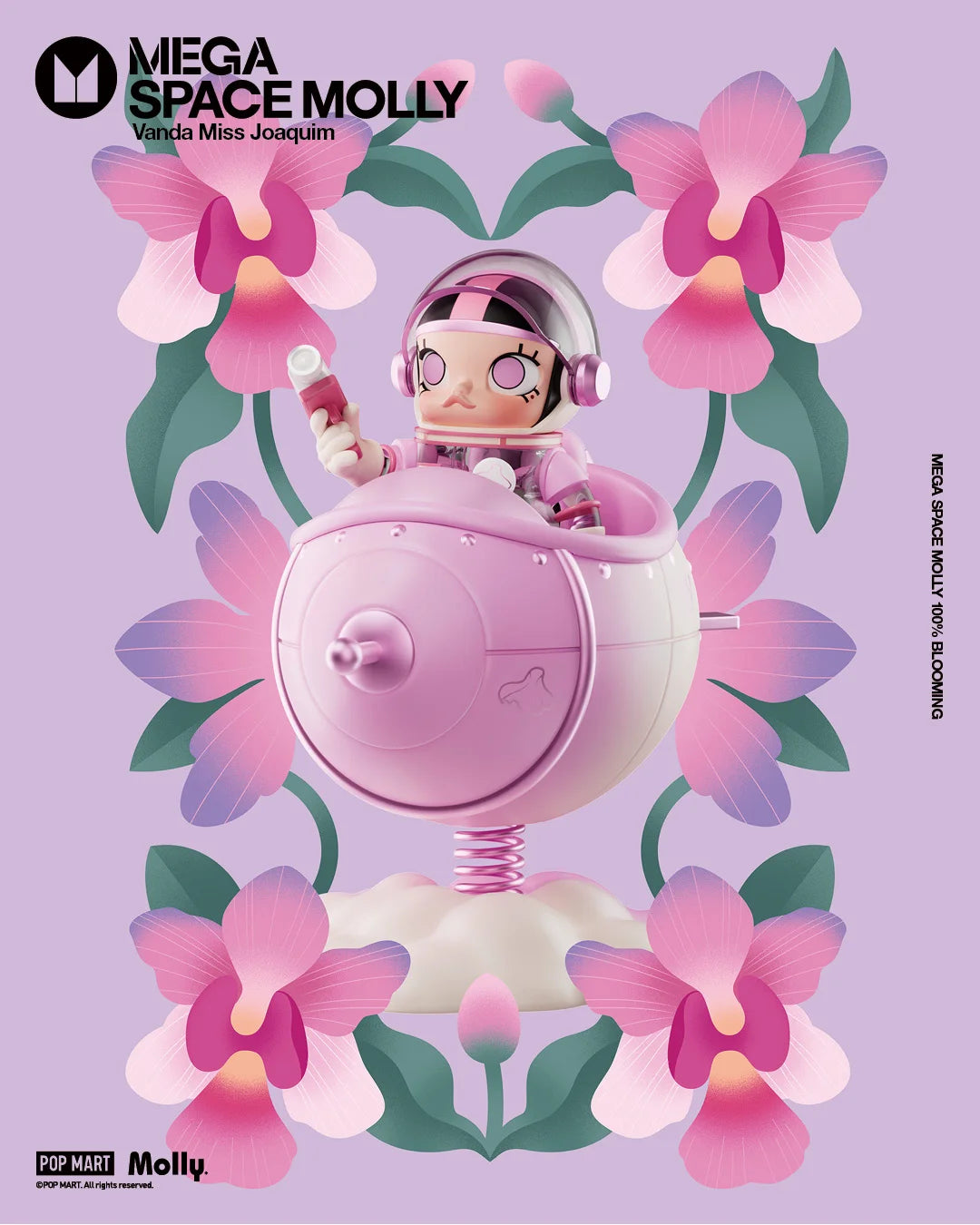 MEGA SPACE MOLLY BLOOMING SERIES 100%