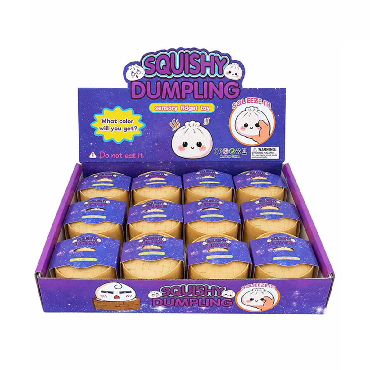 Viral Dumpling Squishy Blind Box (5cm) | Sensory Stress Relief Toy | AU Stock