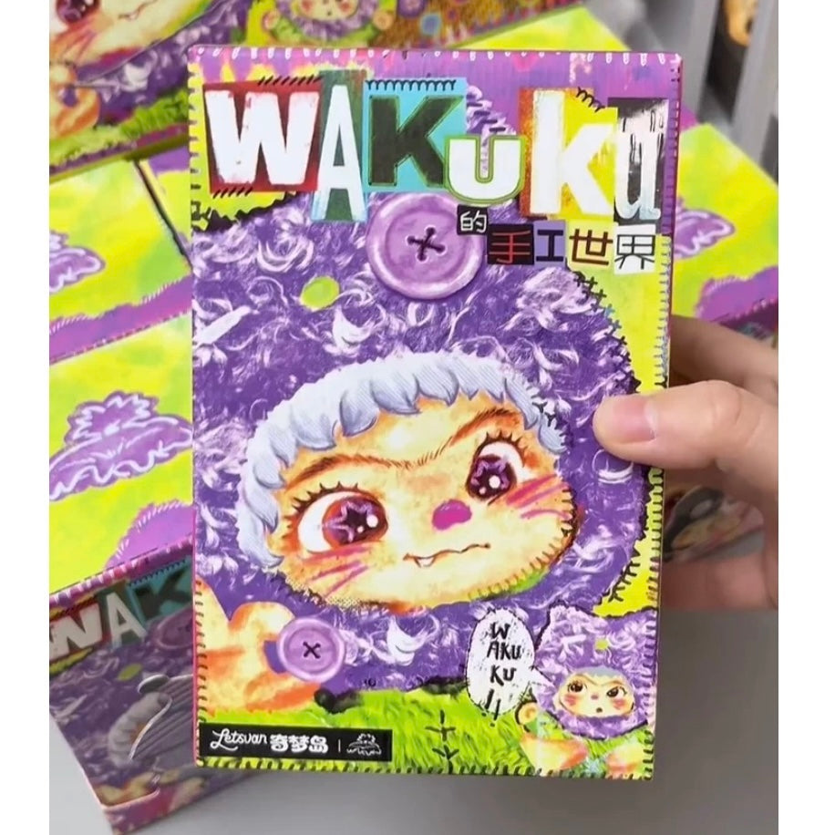 WAKUKU V4 The Handicraft World of WAKUKU Series Plush Pendant Blind Box