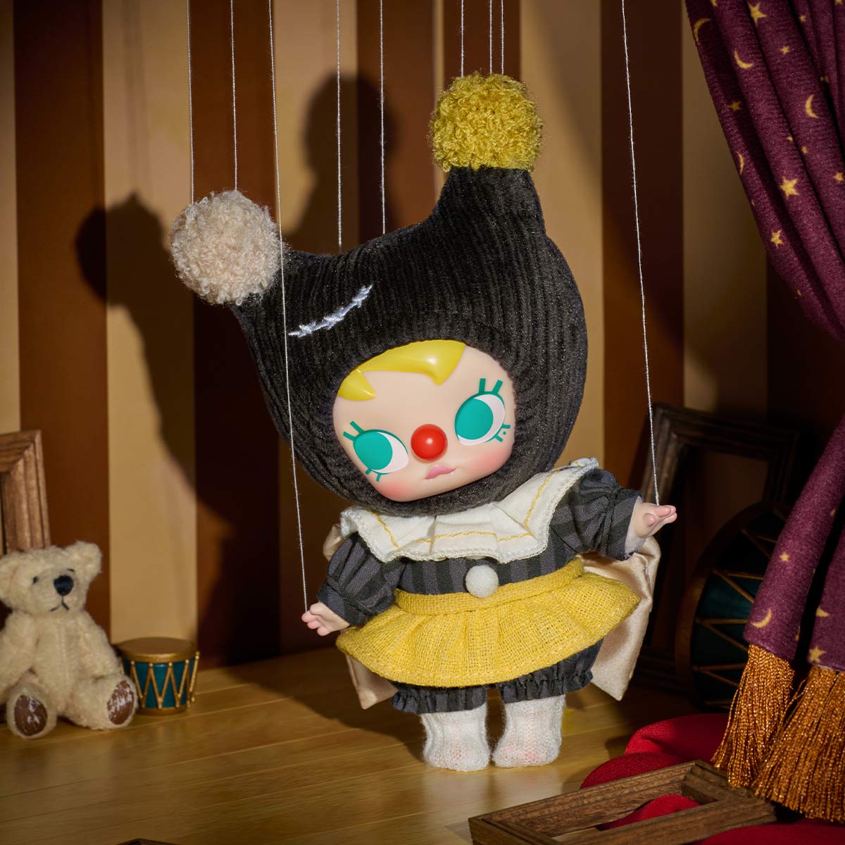 POPMART WHY SO SERIOUS Series-Vinyl Plush Pendant Blind Box (Pre-order 1-2 weeks arrive)