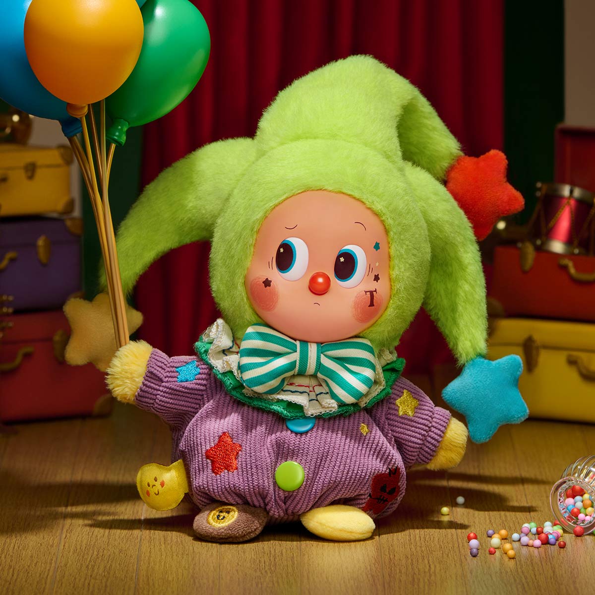 POPMART WHY SO SERIOUS Series-Vinyl Plush Pendant Blind Box (Pre