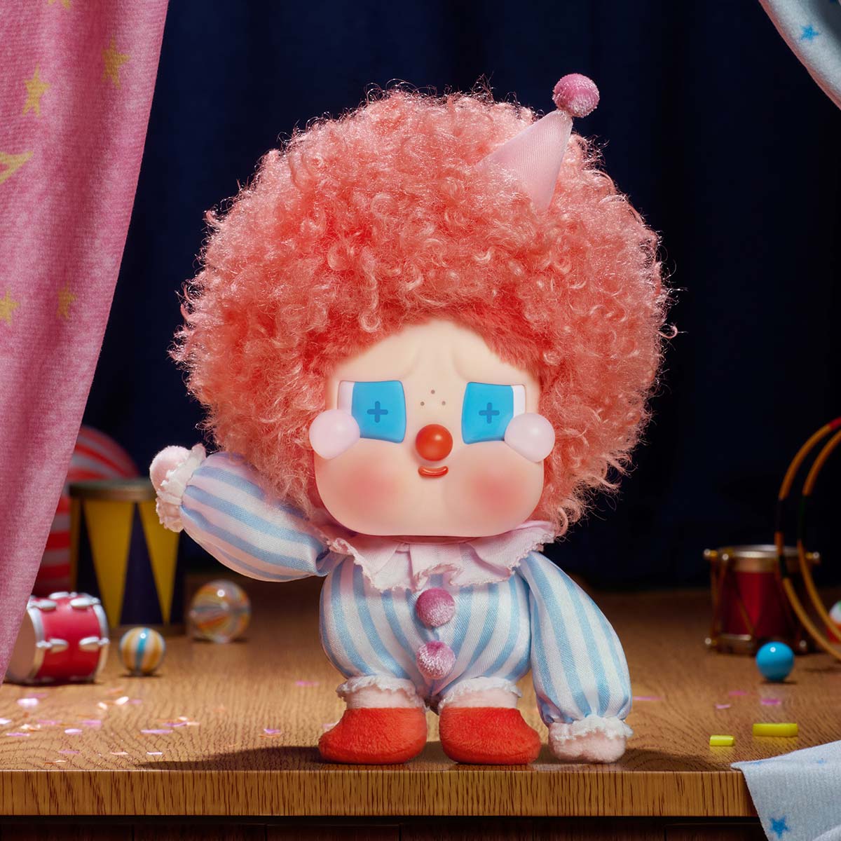 POPMART WHY SO SERIOUS Series-CRYBABY Vinyl Plush Blister Pack (Pre-order 1-2 weeks arrive)
