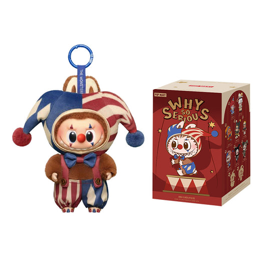 POPMART WHY SO SERIOUS Series-Vinyl Plush Pendant Blind Box (Pre-order 1-2 weeks arrive)