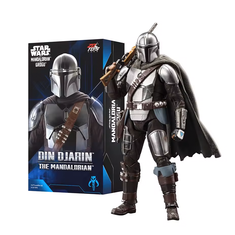 ZD Toys 1/10 The Mandalorian And Grogu Star Wars Action Figure