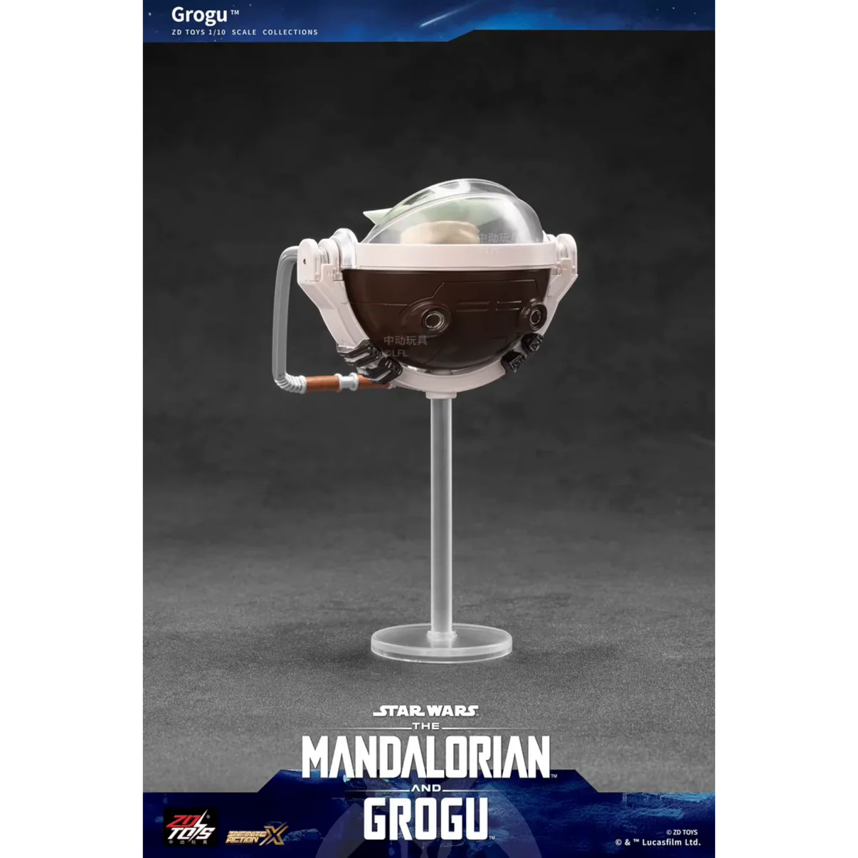 ZD Toys Grogu The Child 1/10 Scale Action Figure