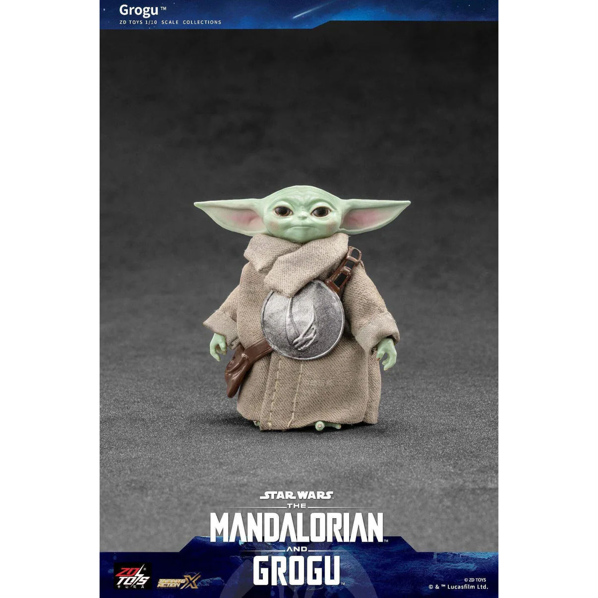 ZD Toys Grogu The Child 1/10 Scale Action Figure