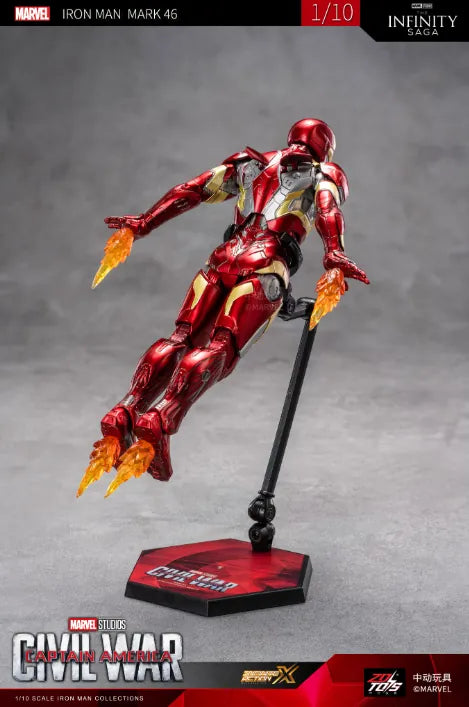 ZD Toys Iron Man Mark 46 1-10 Action Figure