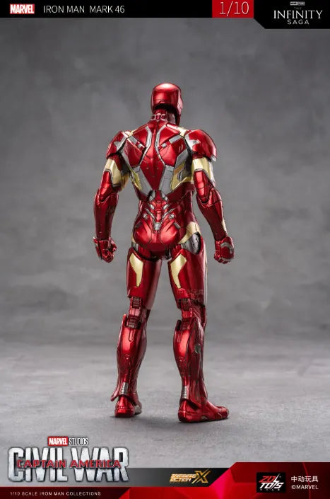 ZD Toys Iron Man Mark 46 1-10 Action Figure