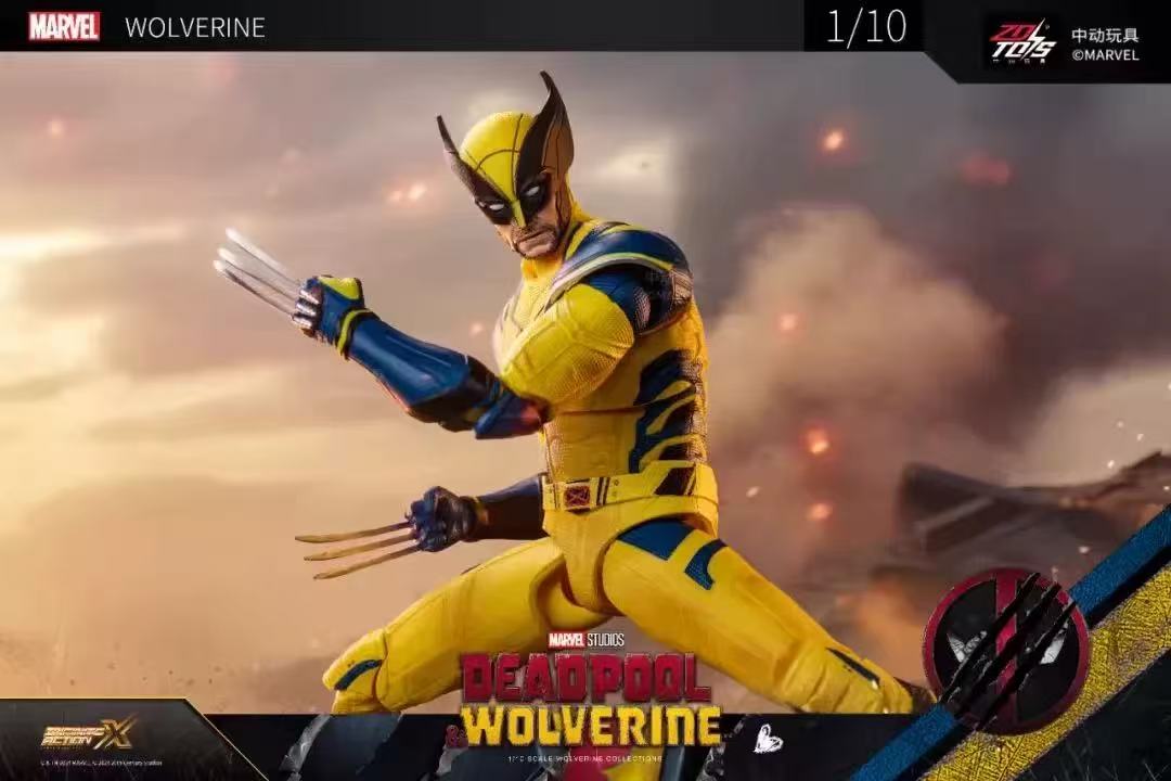 ZD Toys Marvel Deadpool & Wolverine Wolverine 1/10 Action Figure