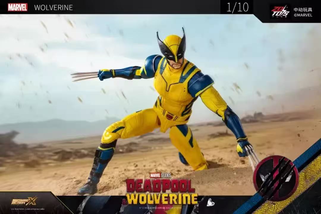 Unity Deadpool ZD Toys Marvel Deadpool & Wolverine Wolverine 1/10 Action Figure – MYFUNITY
