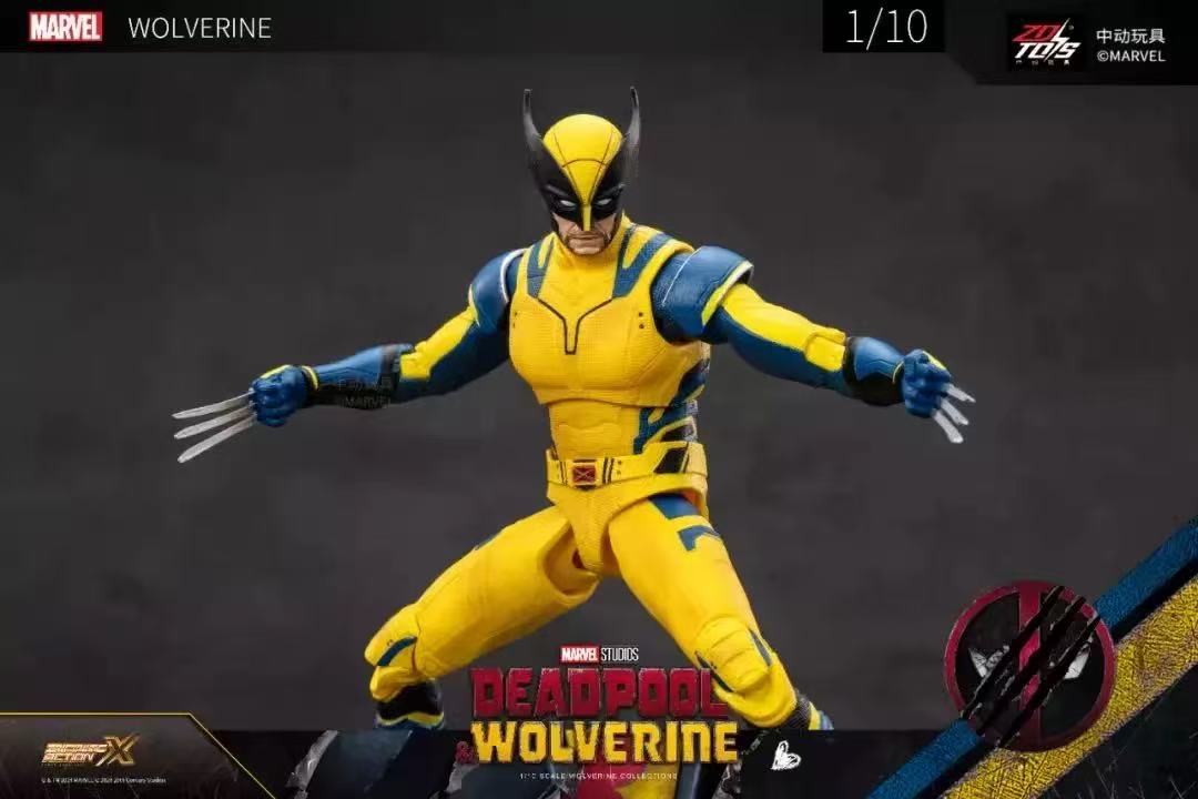 ZD Toys Marvel Deadpool & Wolverine Wolverine 1/10 Action Figure