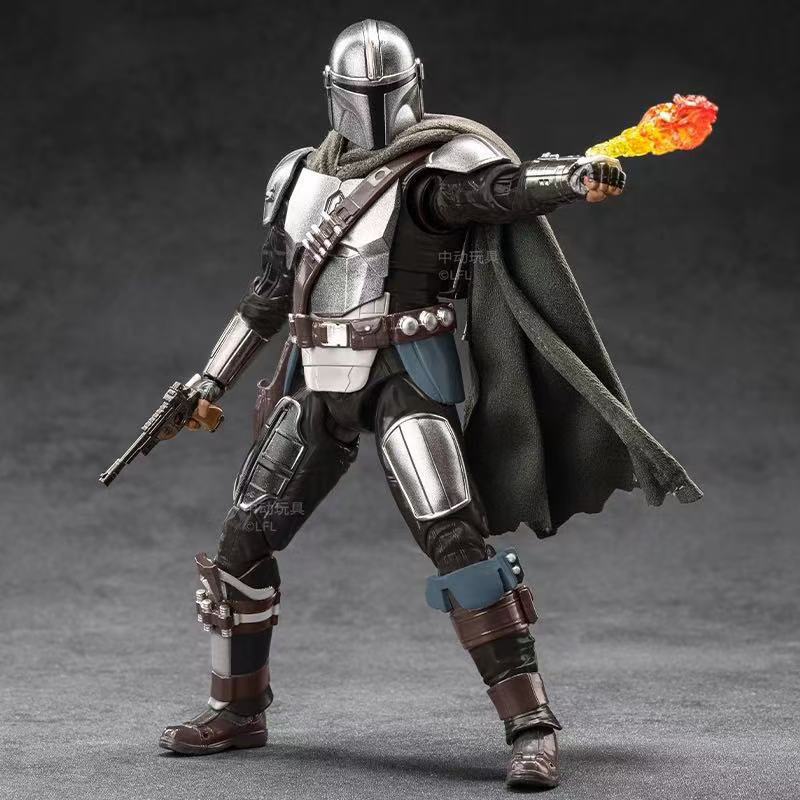 ZD Toys 1/10 The Mandalorian And Grogu Star Wars Action Figure