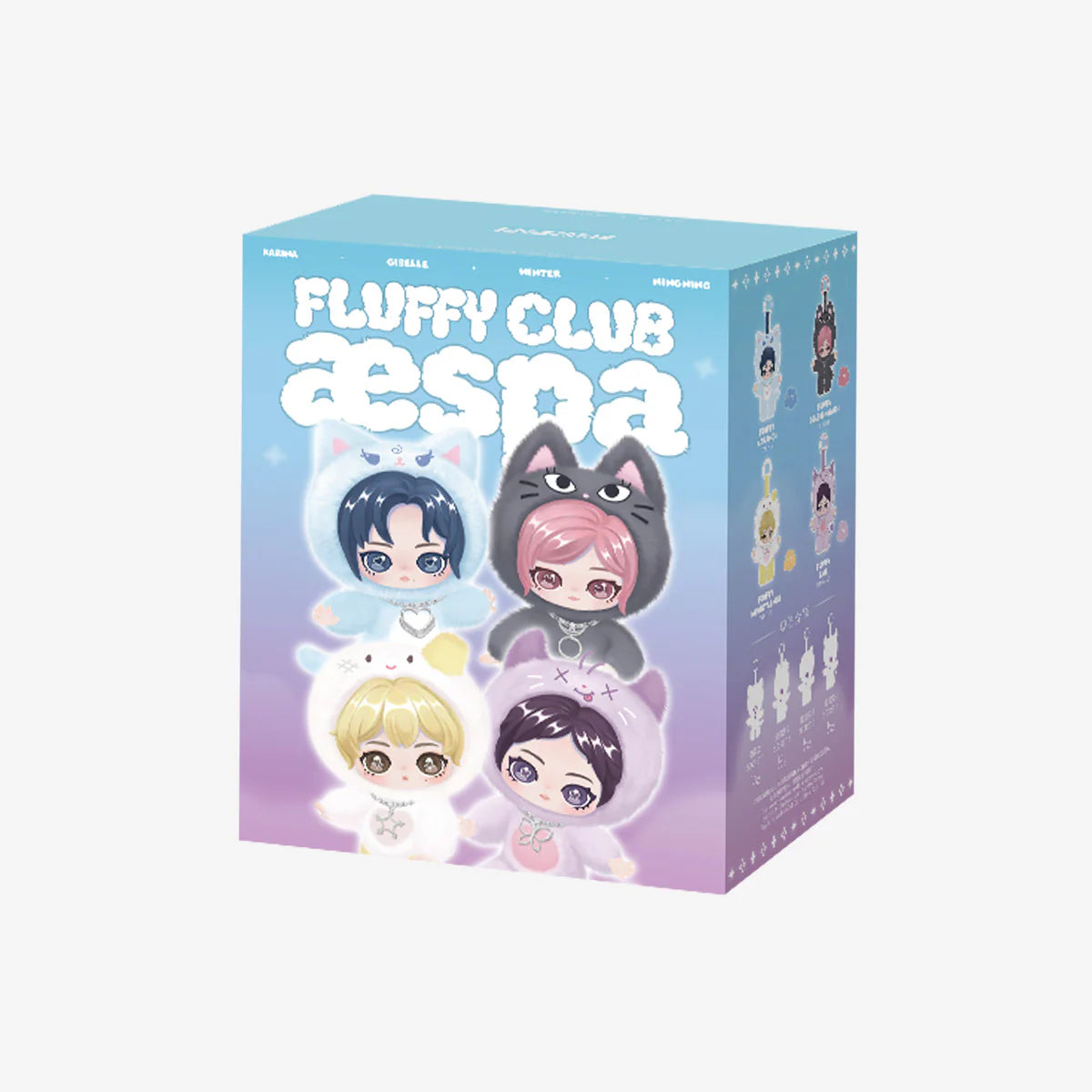 Aespa Fluffy Club Series Vinyl Plush Doll Pendant