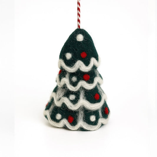 Christmas Bag Charm Tree Decorations - Christmas Tree