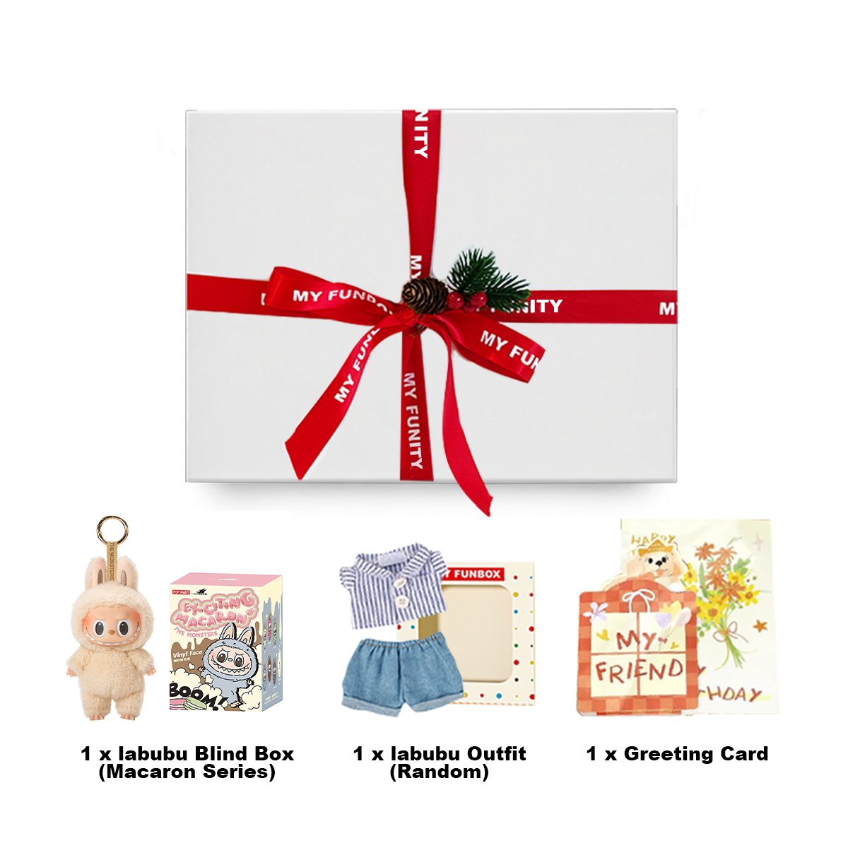 Labubu Macaron Series Gift Set