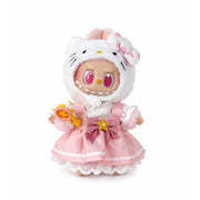 Toy Outfit - Pink lace bow