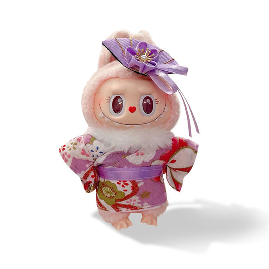 Toy Outfit - Japanese Style Purple Kimono