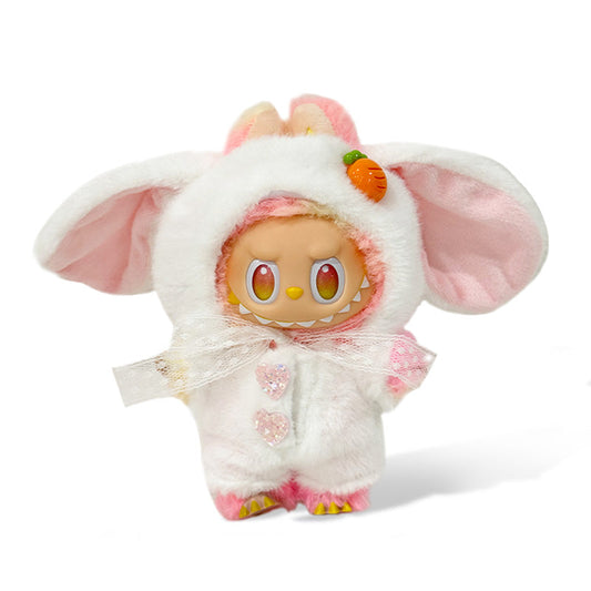 Toy Outfit - White bunny Set