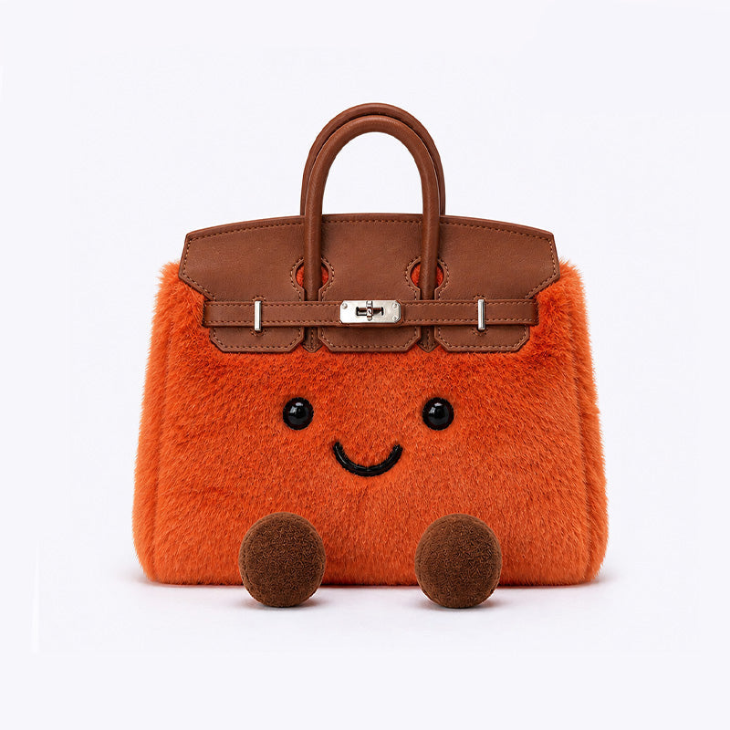 Premium Jollypuff Plush Handbag