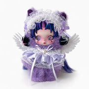 Skullpanda Outfit - Purple Lace Winged Top + Headpiece