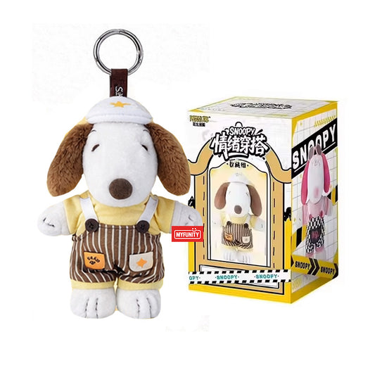 SNOOPY Mood Outfits Series Plush Keychain Blind Box