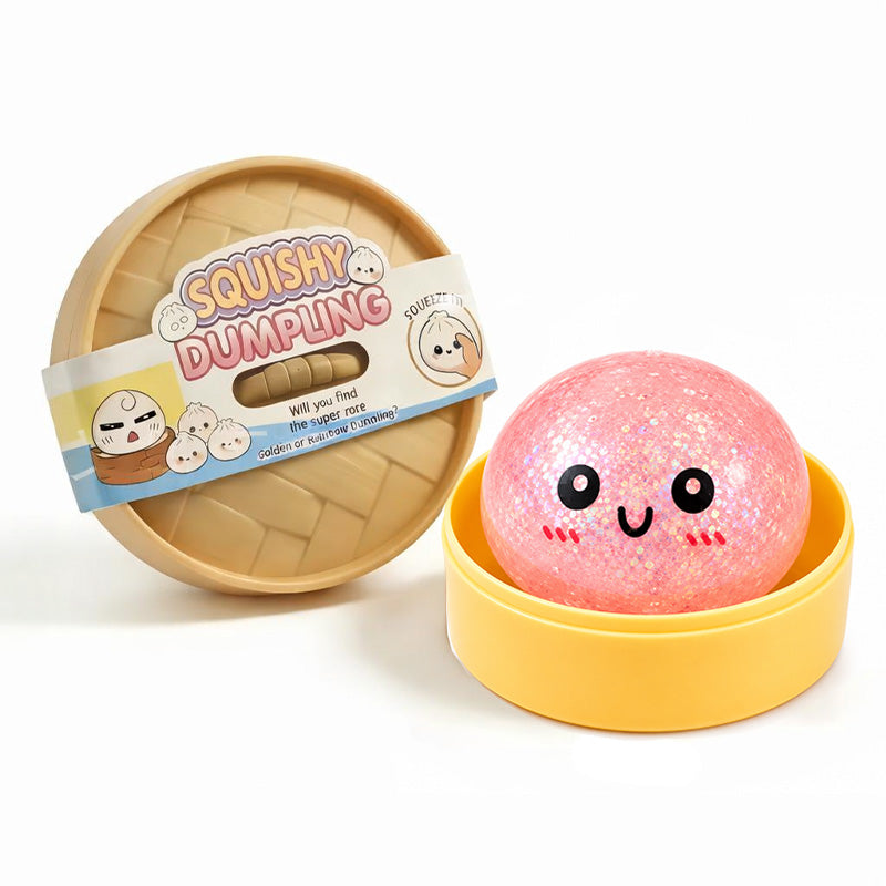 The Viral Mystery Dumpling Buns Secret Edition Sensory Squishy Squeeze Stress Relief Toy Blind Box 5cm